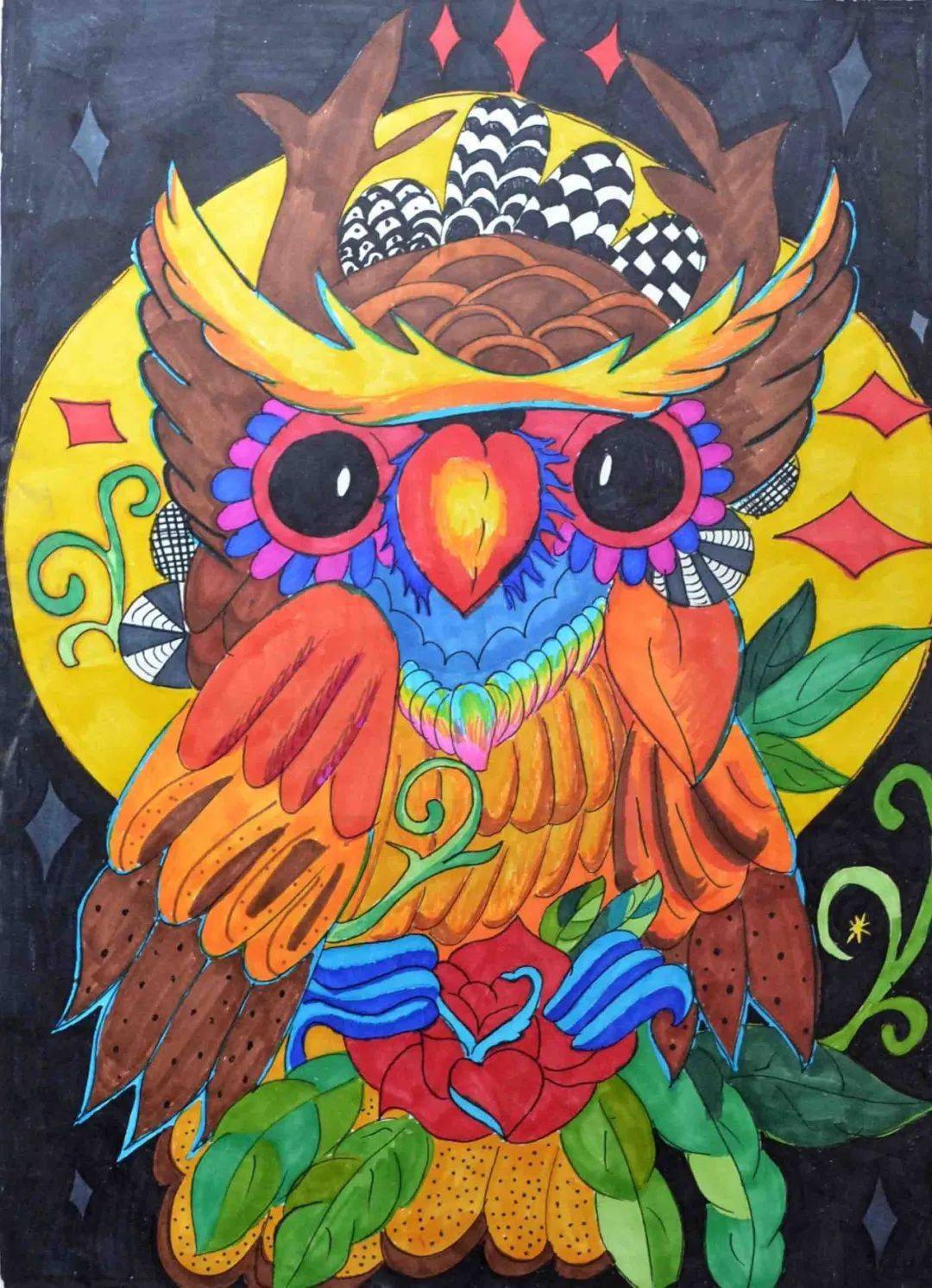 泾川县第三届青少年书画展获奖作品展美术获奖作品展