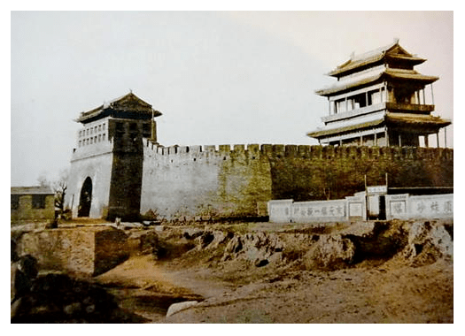 看老照片追忆老北京城墙