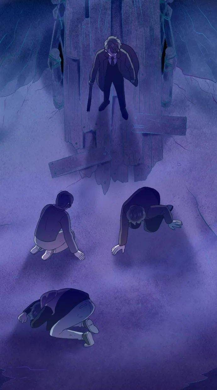 扑飞漫画:困在悬崖的人