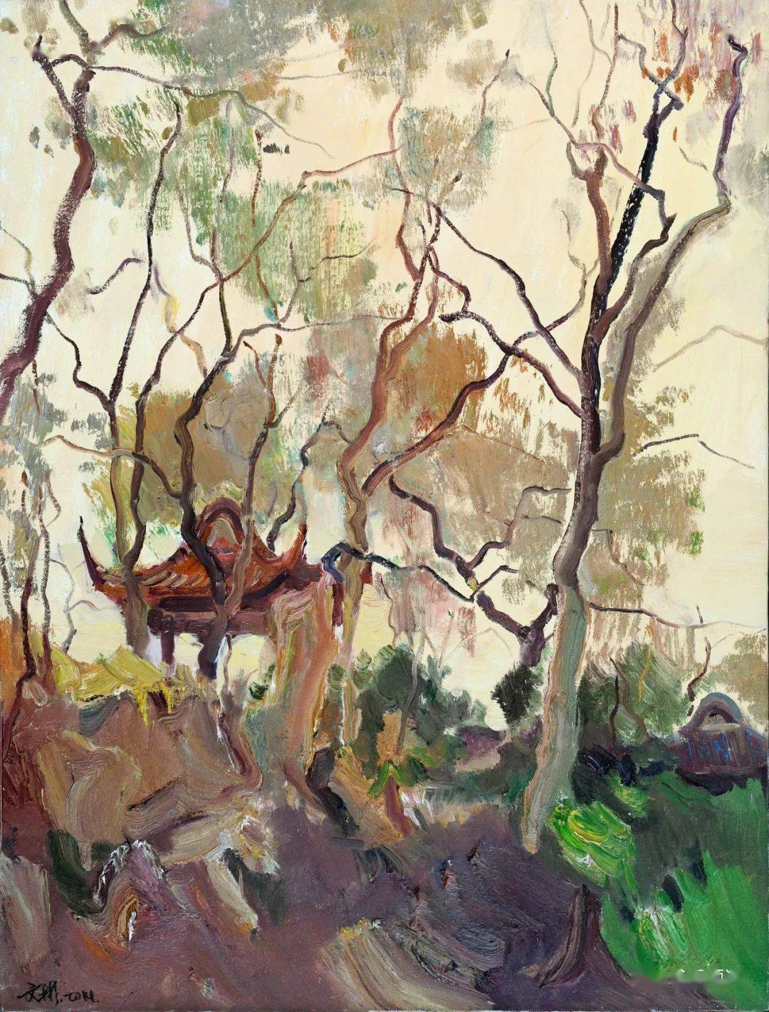 飞入寻常百姓家——"游心内运"中国写意油画作品展_cm