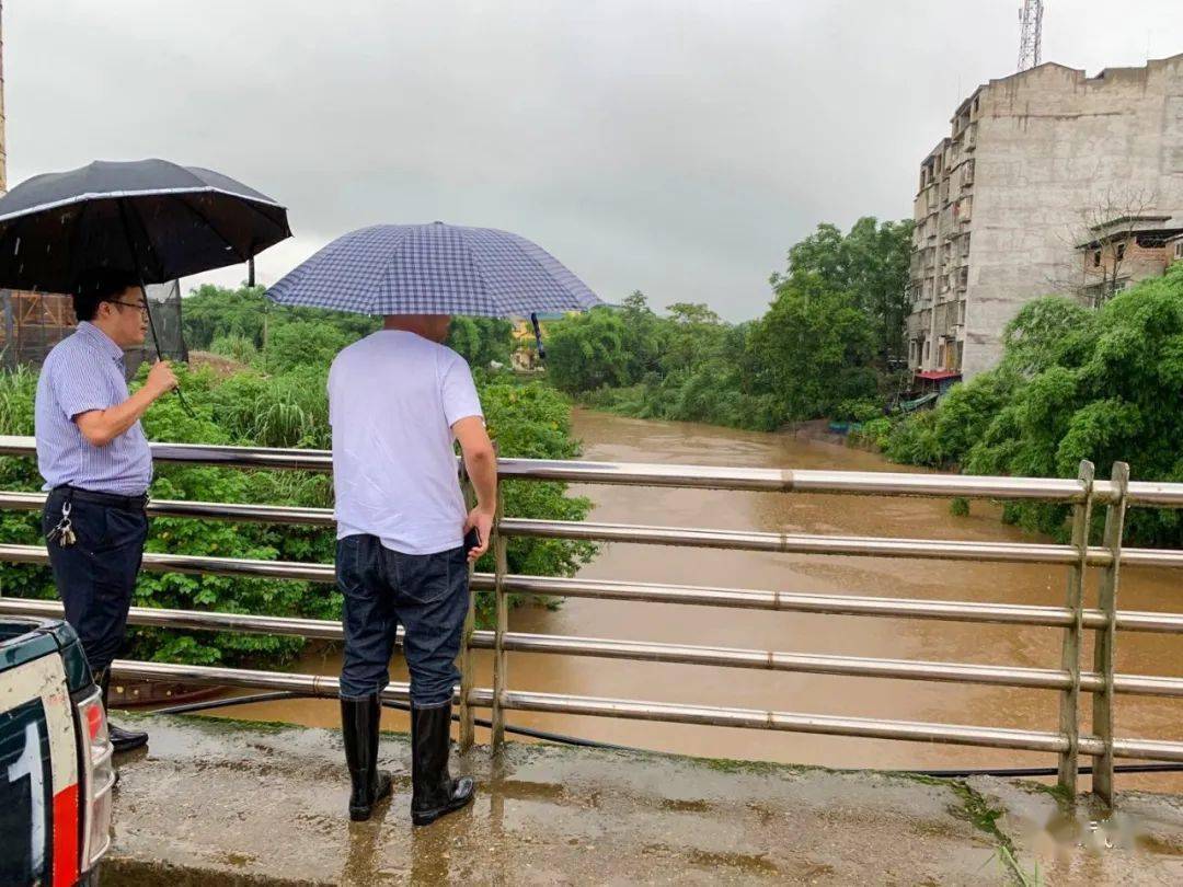 加强农作物汛期管理武胜赛马镇这样做