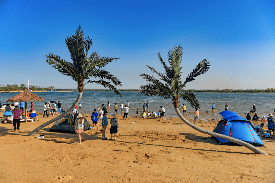 御海天下海滩风光 赵柏林 摄影《风华曹妃甸》在结构上分为"意韵","