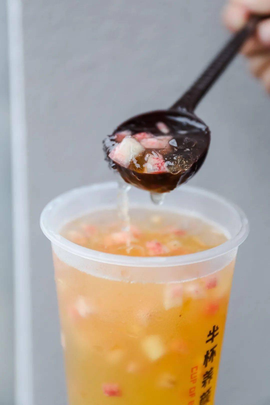 pretea. cup of beauty 加入了雪燕的酸奶,说实话我还是头次喝!