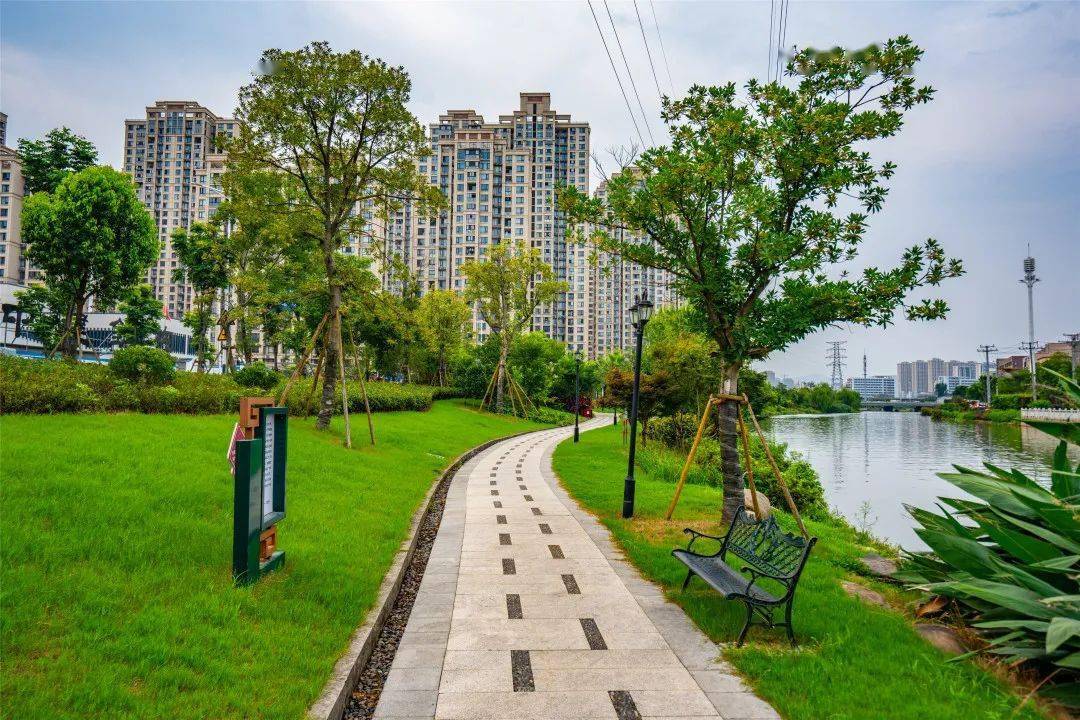 串联半塘公园亚运公园体育公园瓯海中心区10公里滨水景观绿道全线贯通