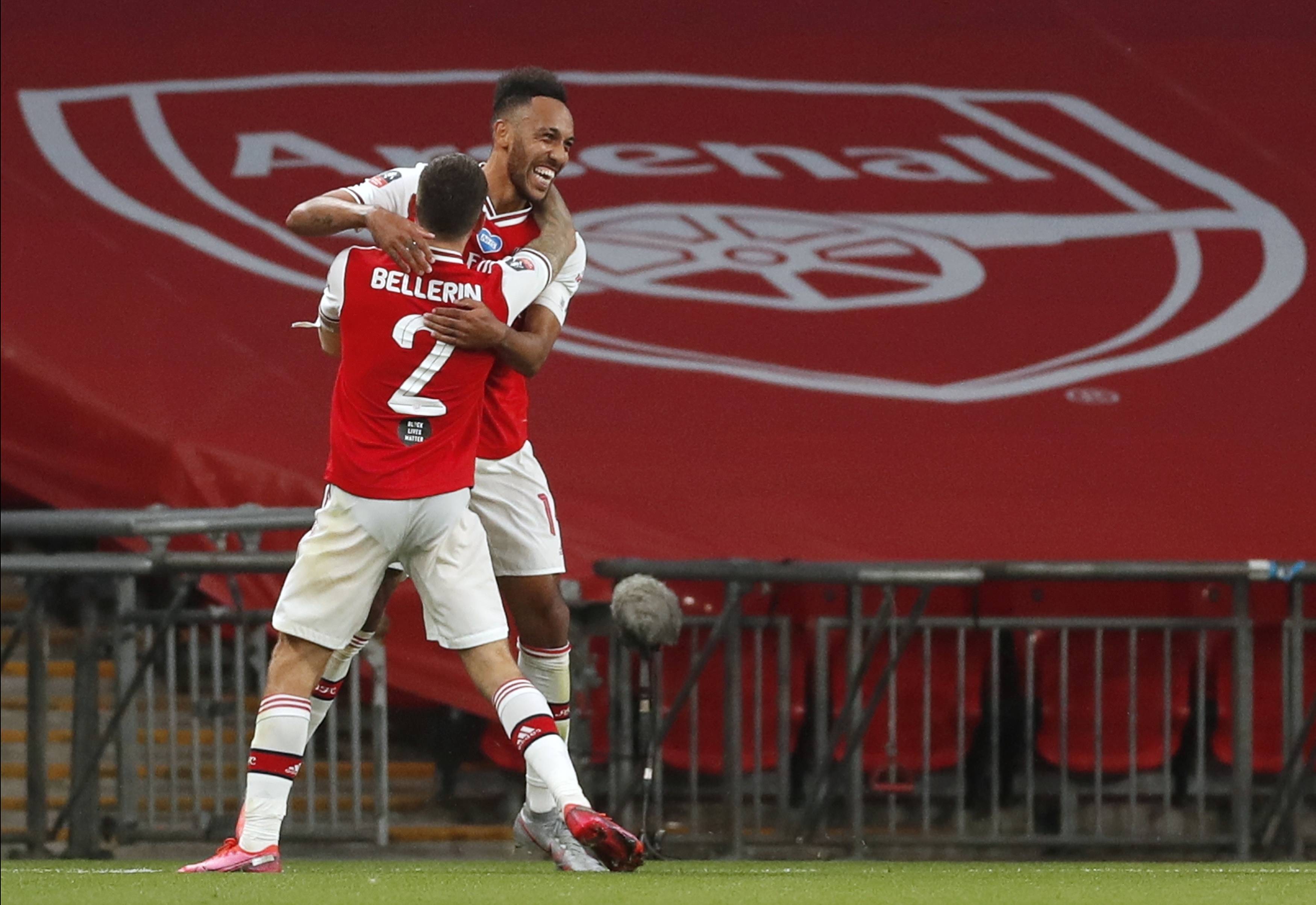 足球——英格兰足总杯:阿森纳晋级决赛