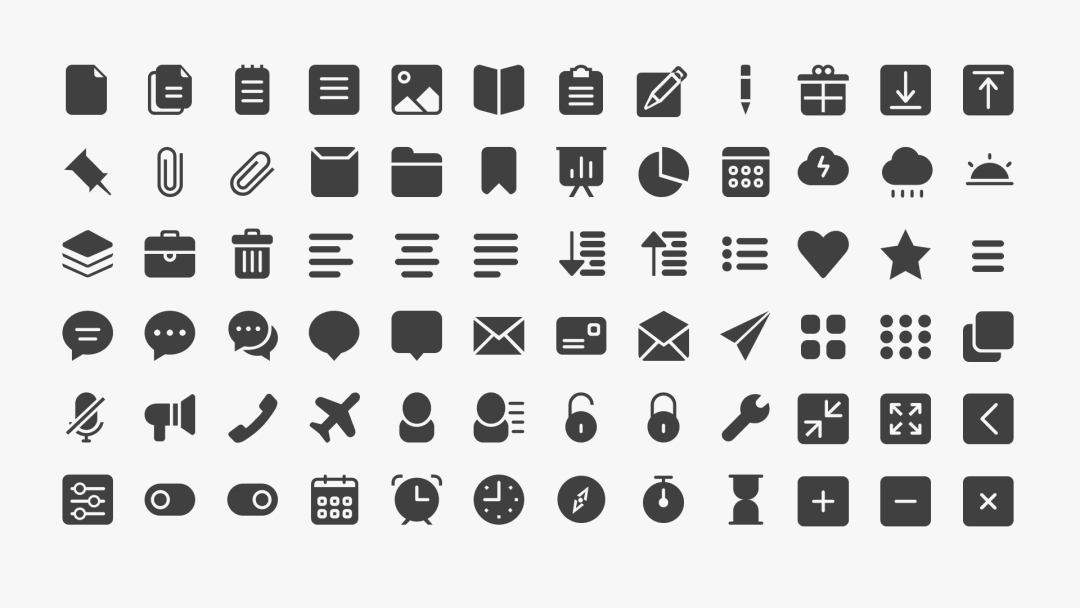 干货五种图标统一方法教你做整洁ppt