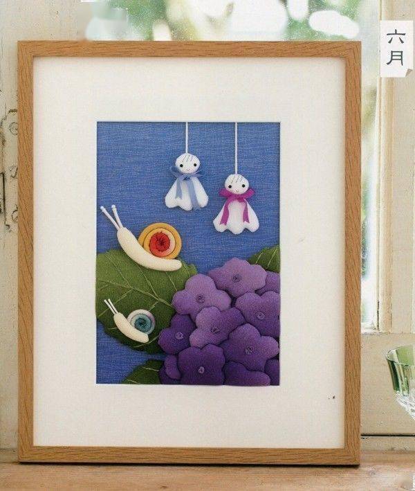 宝库布艺70445西本典子老师手作艺术布画44种