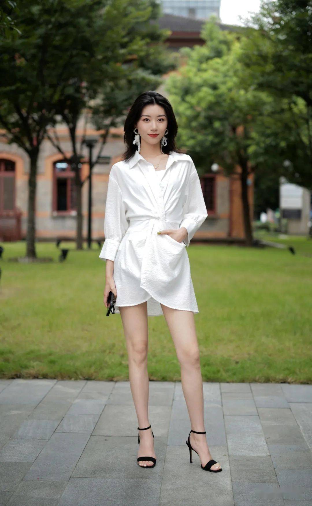 【滚叔街拍】近期拍到的白衣飘飘的小仙女们,都在这儿啦