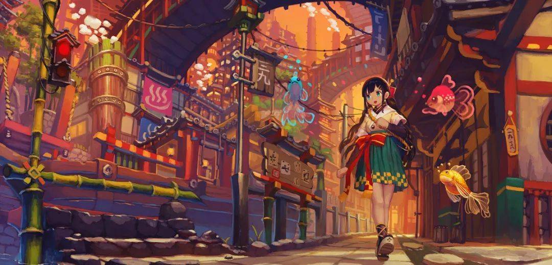 七秒钟的记忆日本江户时代风格灵动且华美金鱼特辑