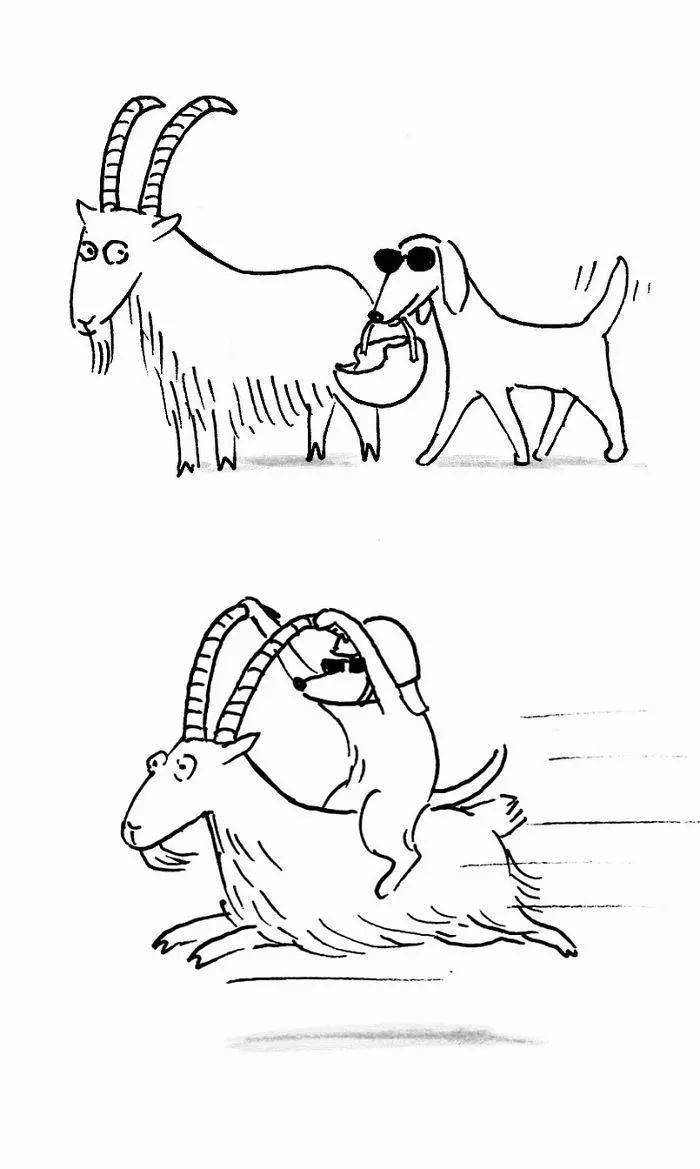 太精彩了,每一张都很有意思——tango漫画