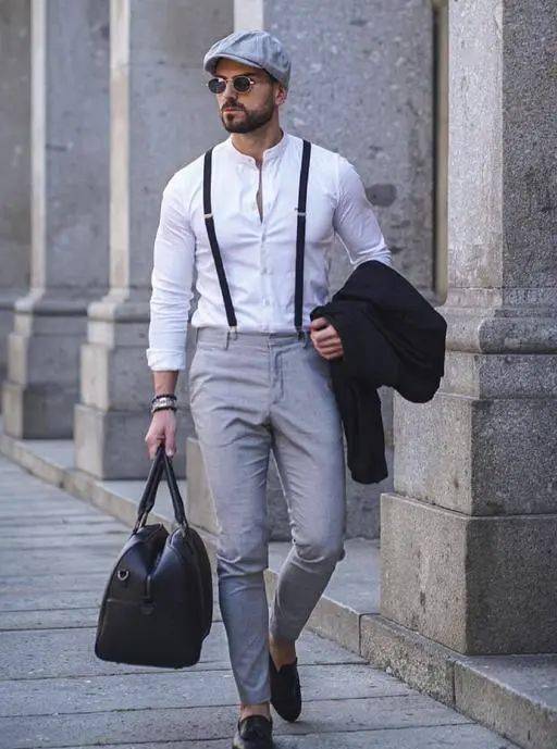 欧洲男博主夏日穿搭模板,多种风格轻松驾驭,帅气又有魅力