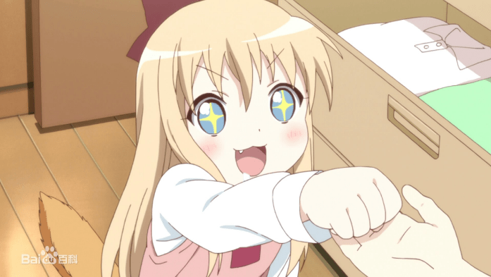 赤座灯里,岁纳京子,船见结衣与吉川千夏,四人利用荒废已久的茶道社部