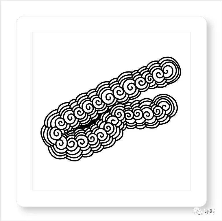 每天一张禅绕画晚云nocera