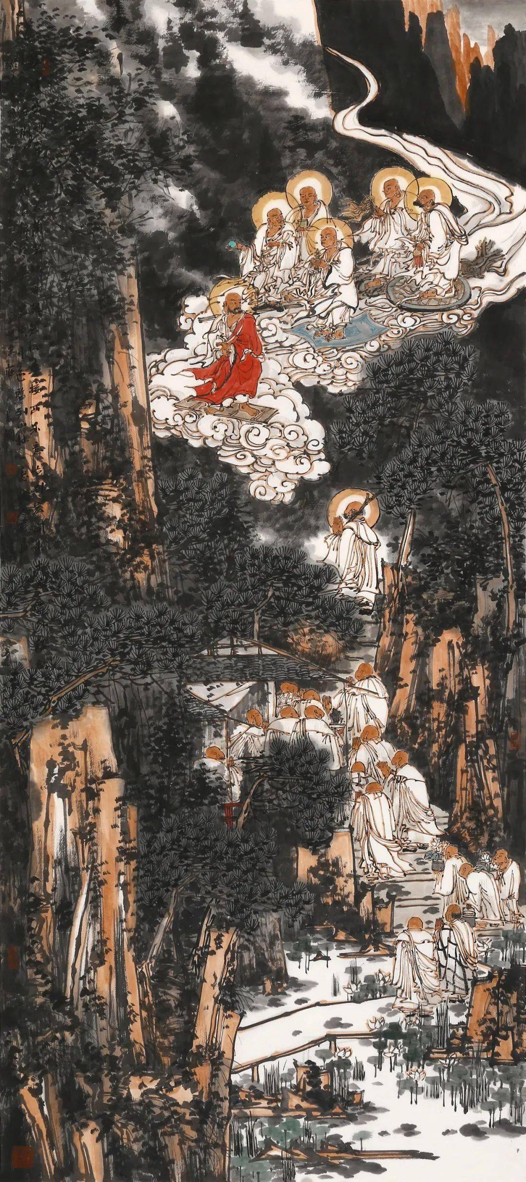 书画家影像网一禅一世界大写意山水画家鞠占圃精选作品网络展