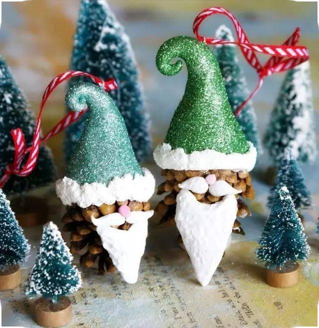 松塔手工松塔的100多种玩法手工环创吊饰植物角都有真是捡回来个宝啊