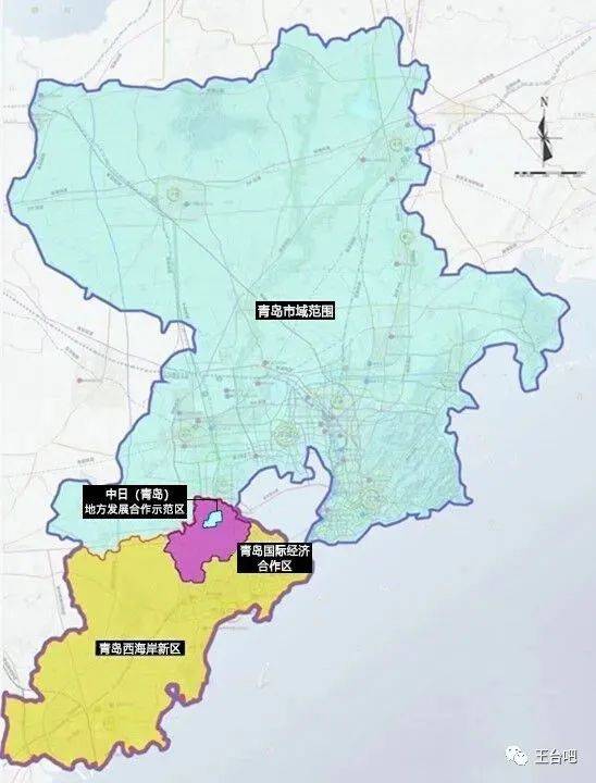 (青岛)地方发展合作示范区位于青岛国际经济合作区,北临青岛上合示范