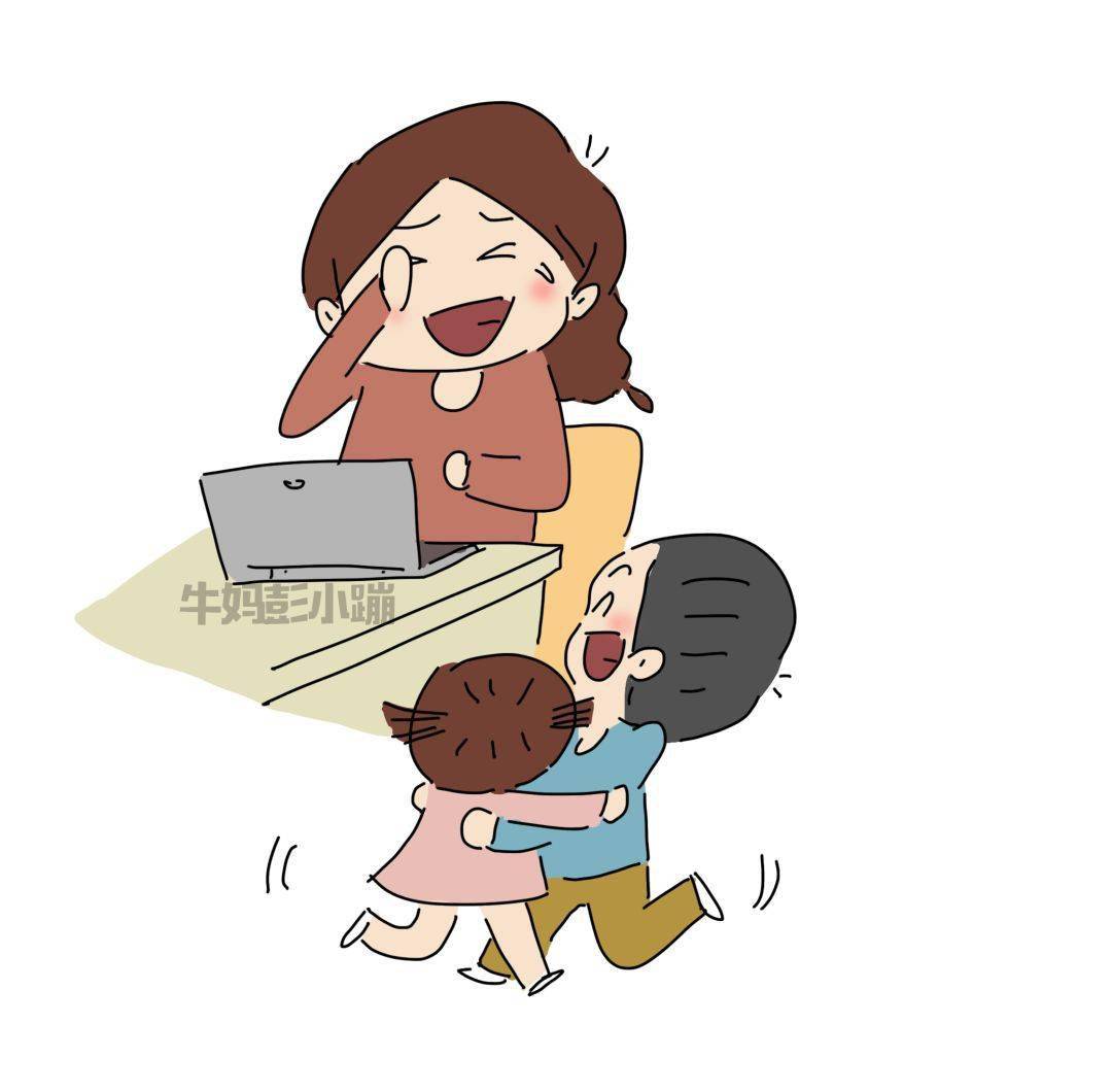 二胎一天不吵架 老母亲就要笑开花