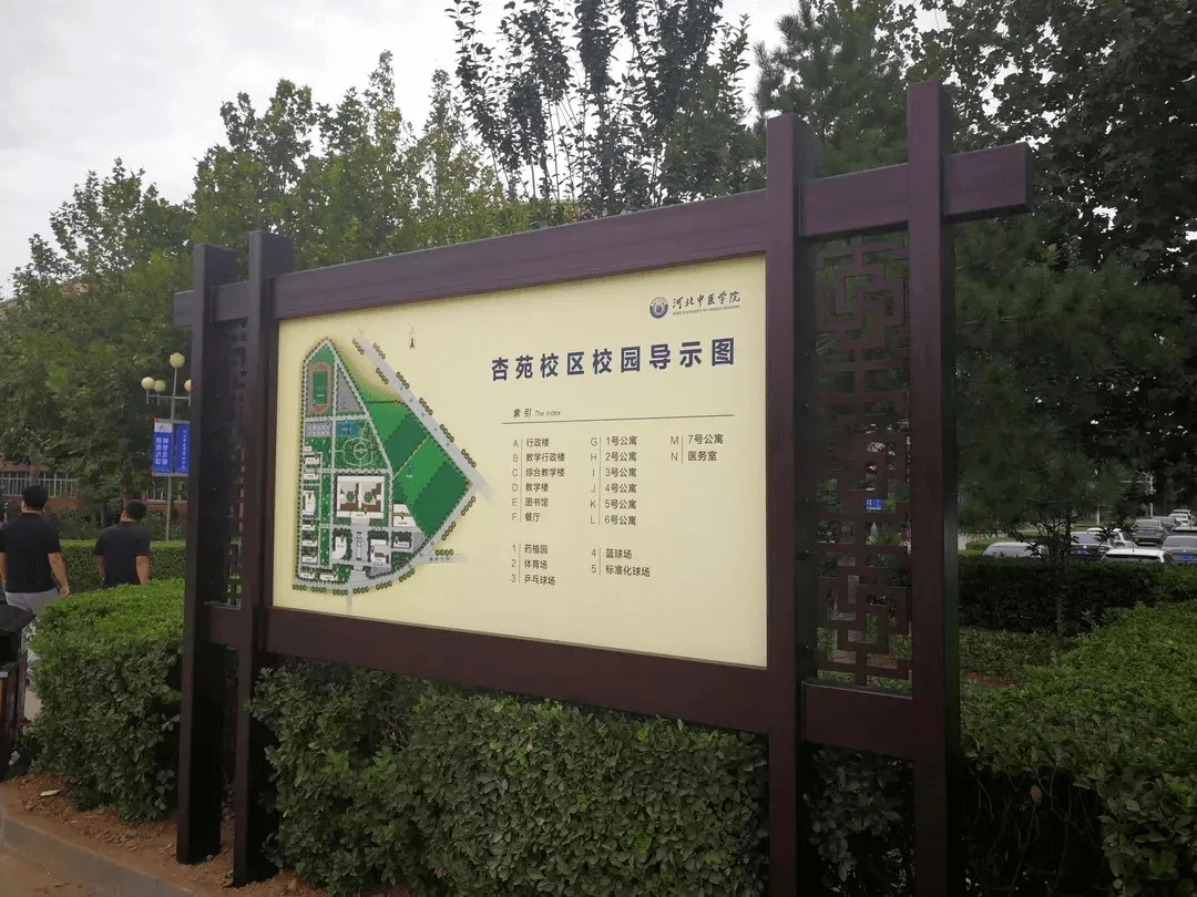 河北中医学院地形图图片