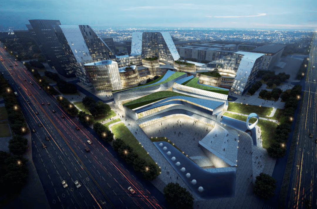 使然设计作品—西咸新区科技馆,2016建筑是沉默无声的.