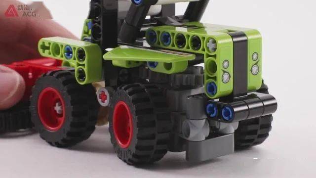 入门款机械2合1!乐高积木42102 迷你claas xerion收割机图文评测