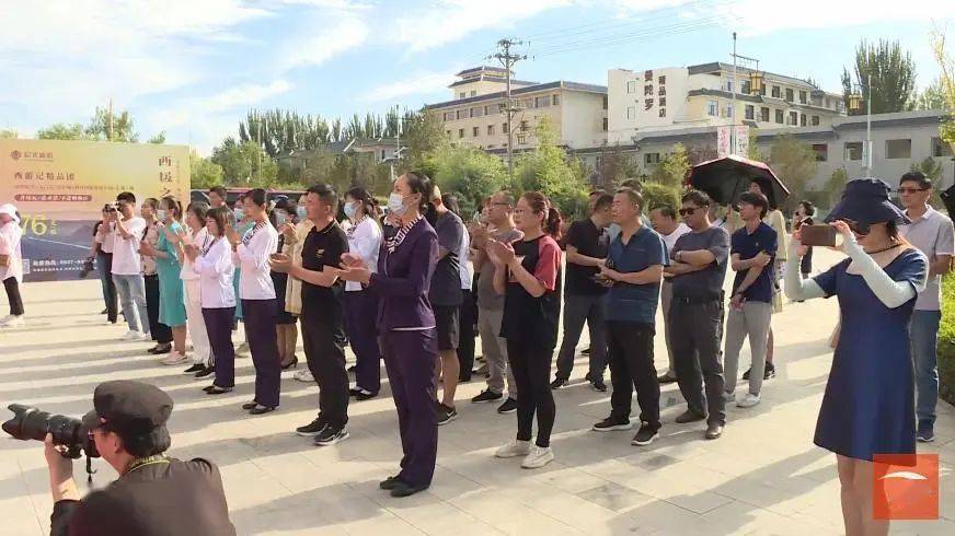 7月28日上午,敦煌市博物館與江西省九江市博物館,黃庭堅紀念館聯合