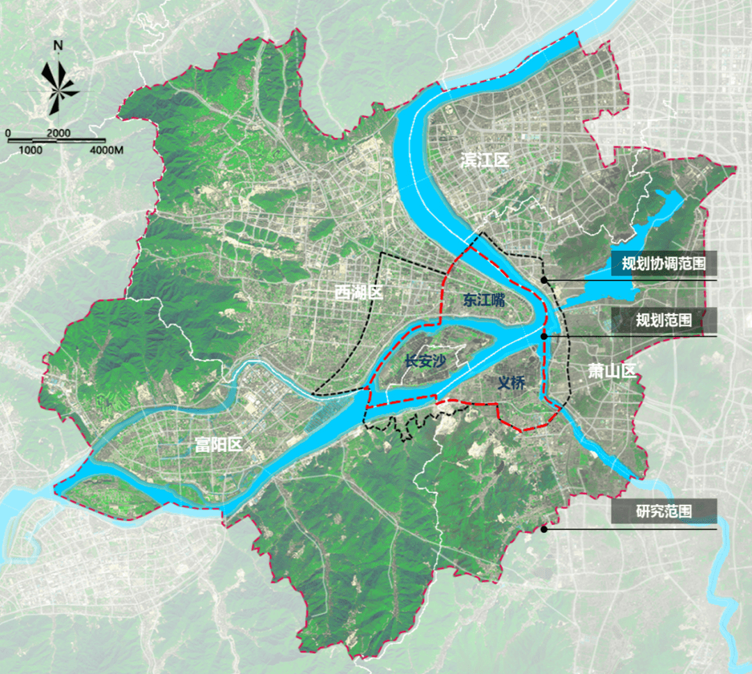 双浦地区又有新消息杭州市三江汇绿心公园正在征集详细规划设计