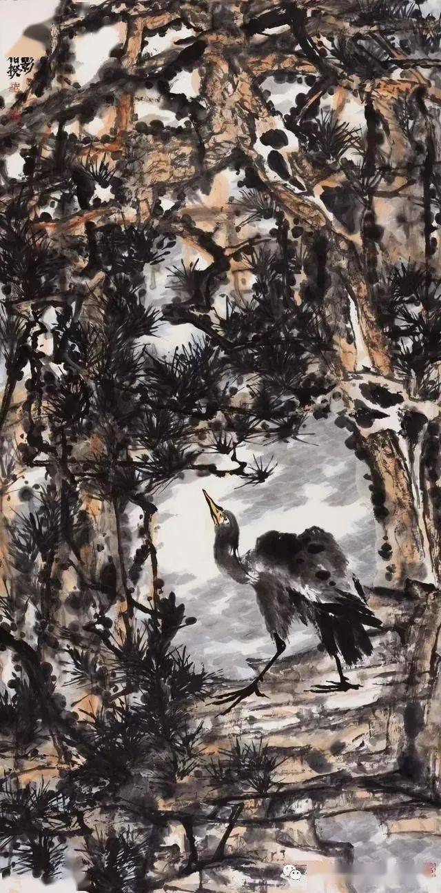 中国人民大学画院王英钢教授花鸟画作品欣赏