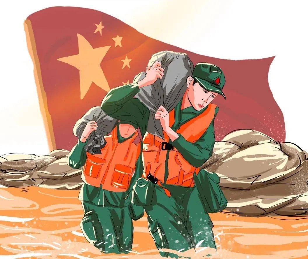 致敬最可爱的人|团市委慰问抗洪抢险一线部队官兵