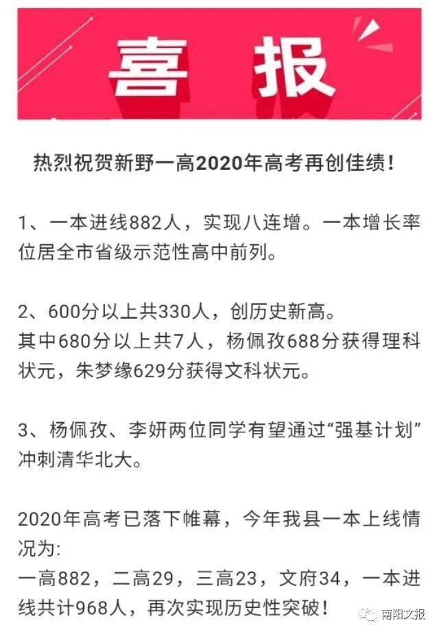 社旗第一高级中学方城第一高级中学邓州市第一高级中学河南省2020年