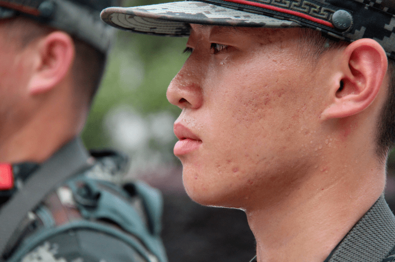 建军节丨探访武警石泉中队来看帅气兵哥的一天