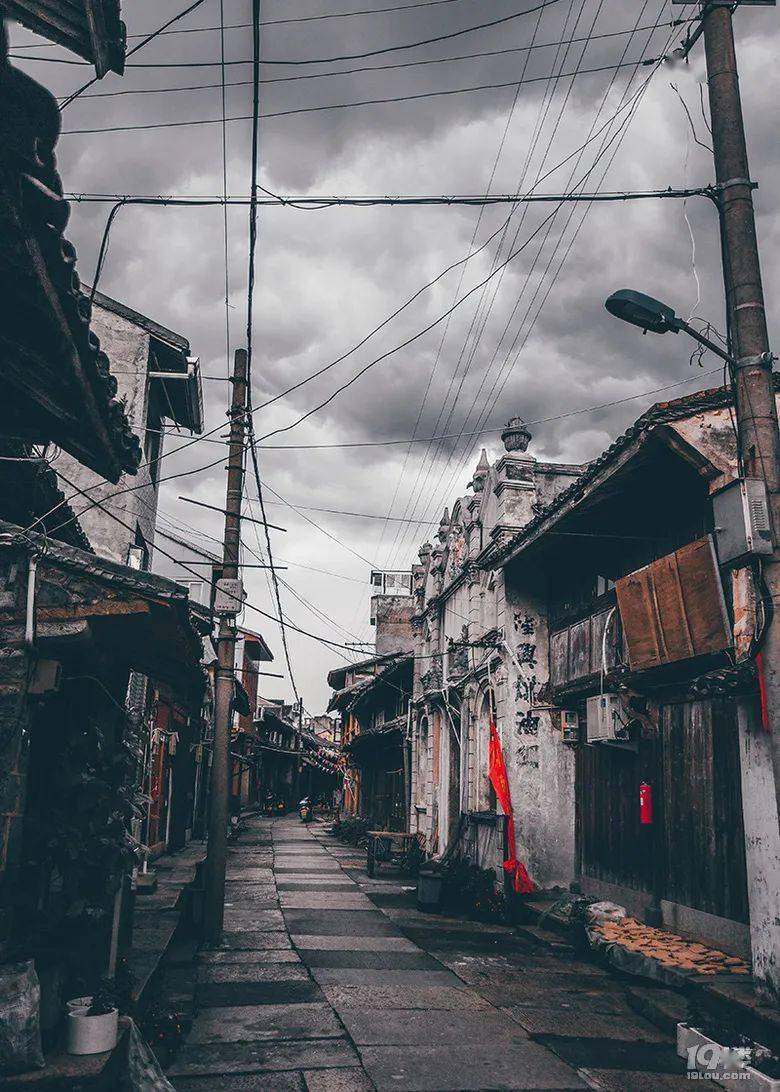 温岭温峤老街图片