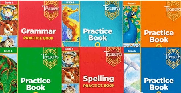"火爆"父母圈的英语教材treasures练习册免费领,搞定孩子英语语法和