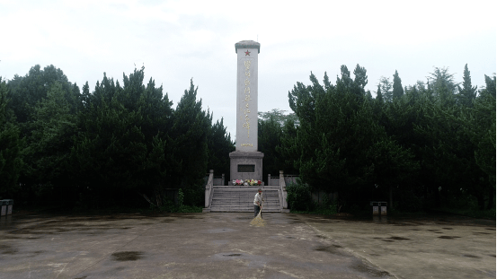 埇桥红色故事张震将军与盛圩的深情