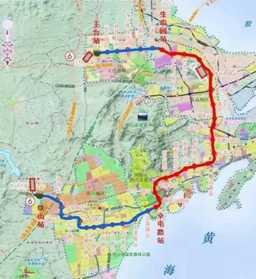 獨家:青島地鐵三期規劃8條線路走向曝光 周邊熱門樓盤全蒐羅