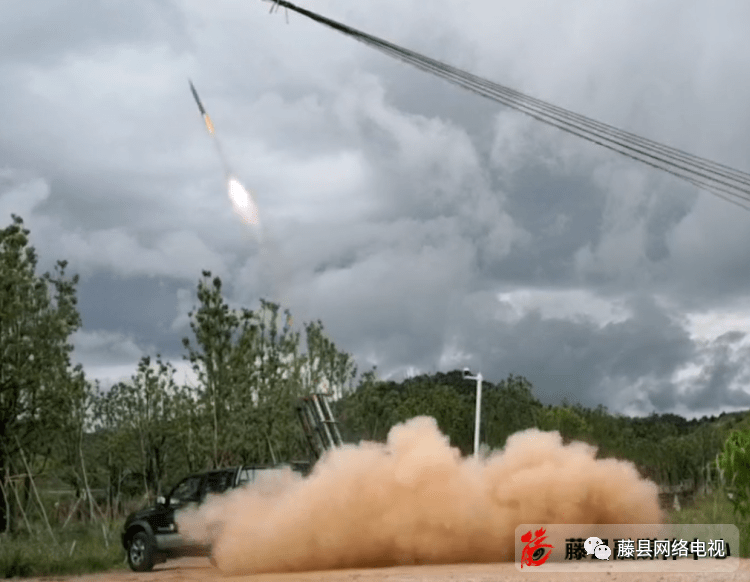 藤县再次人工降雨