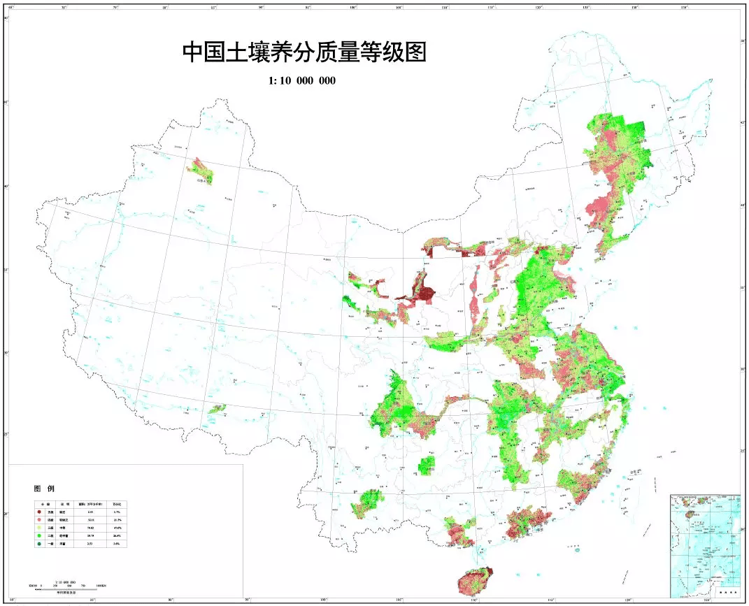 中国八大产粮区分布图图片