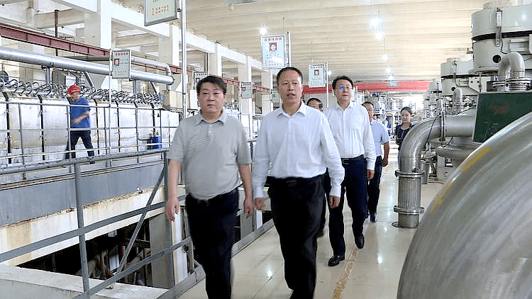 大荔县领导带队赴西安国维淀粉有限责任公司考察玉米淀粉加工项目