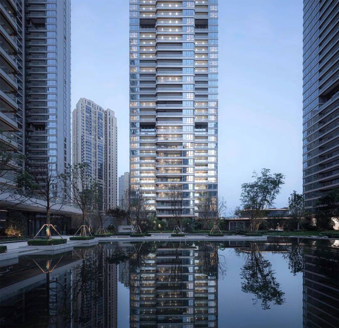 130150米超高住宅极简现代的立面灵动的布局设计新一代国际化风格