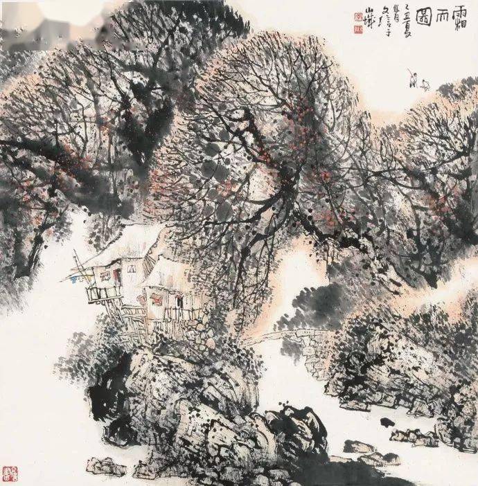 画家笔下巴山蜀水浓郁的生活气息