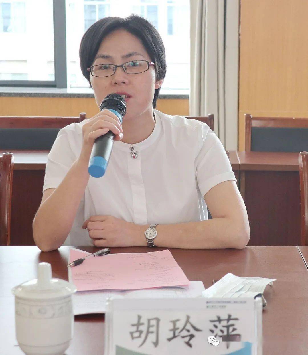 新昌县考察组来院交流学习drgs支付制度改革工作