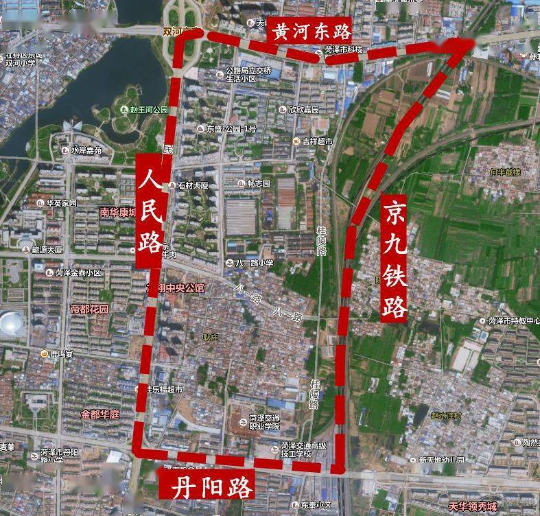 菏泽牡丹区开发区高新区最新学区划分有新增有调整