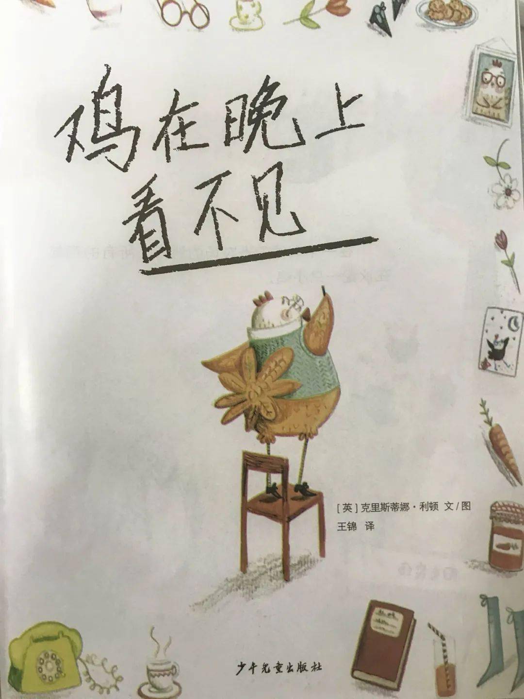 趣读绘本鸡在晚上看不见