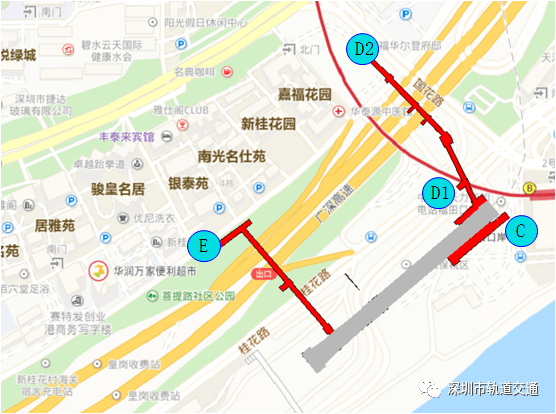 福民站,福田口岸站 !10号线全线站点大汇总