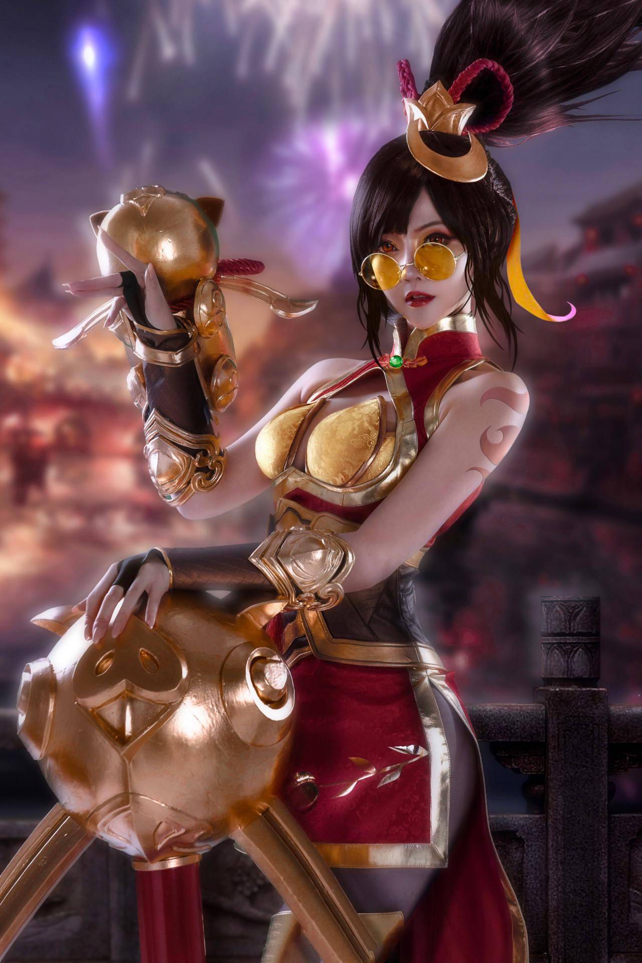 英雄联盟 至臻薇恩cosplay