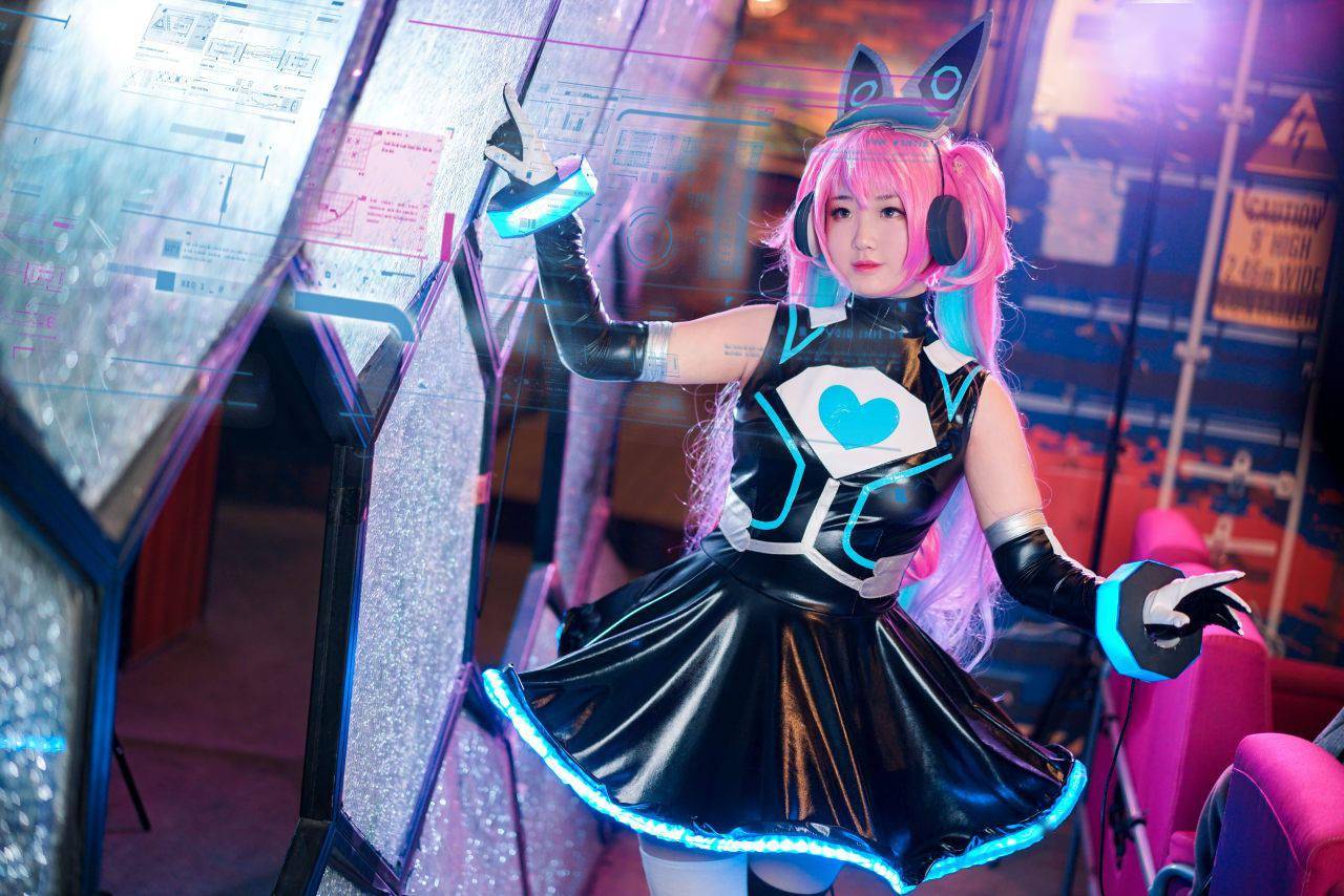 王者荣耀 少女黑客cosplay_手机搜狐网