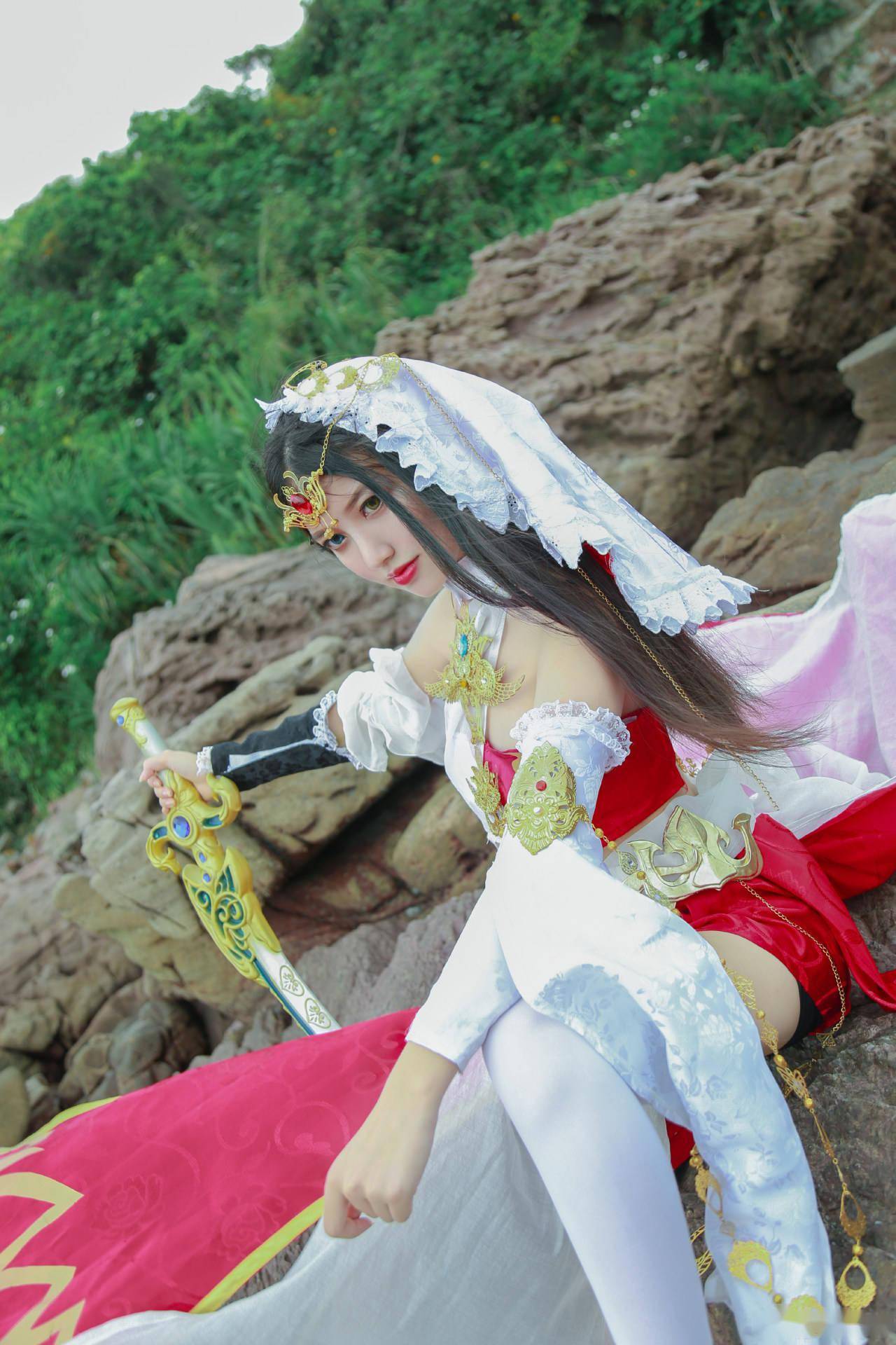 剑网情缘网络版三 明教朔雪喵姐cosplay