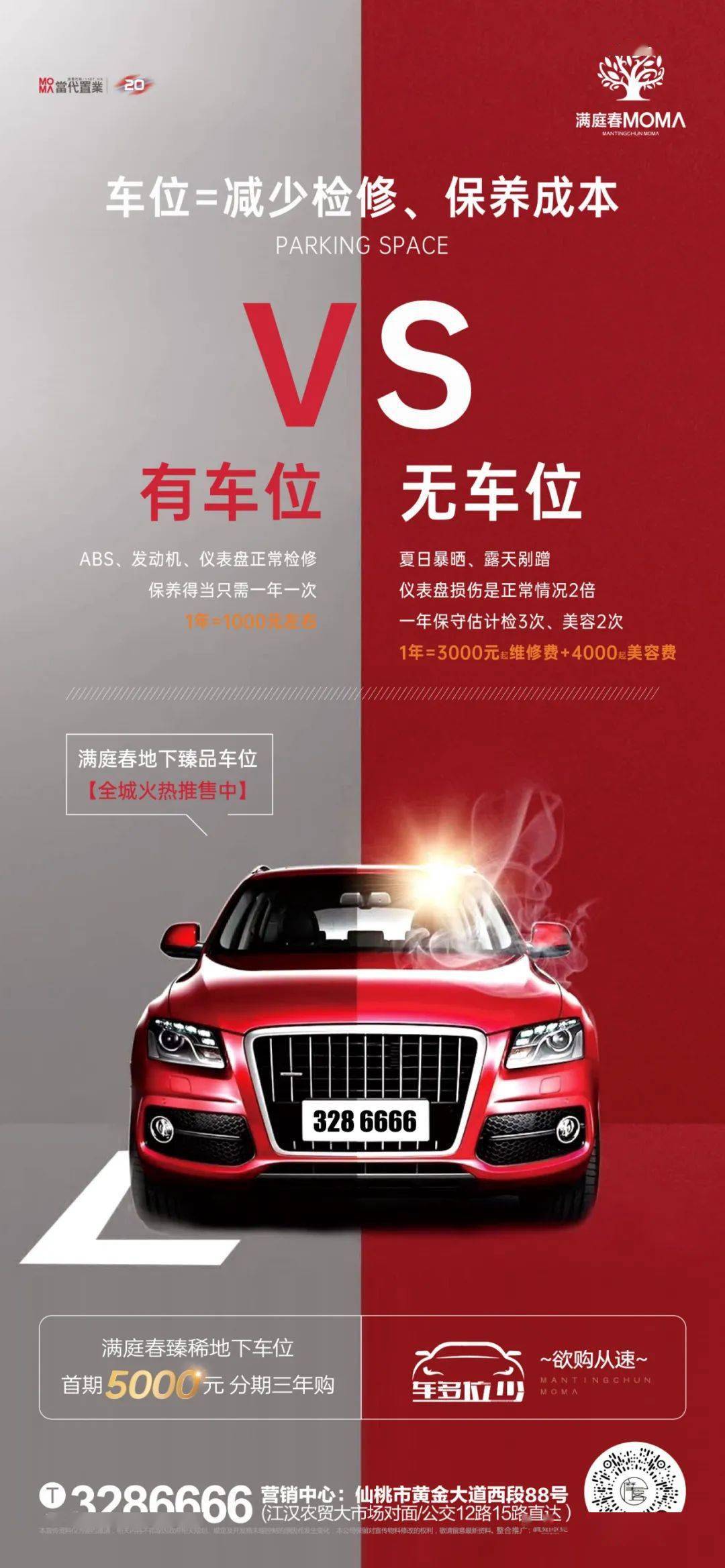 老司机和你算笔账有车位vs没车位哪个更划算