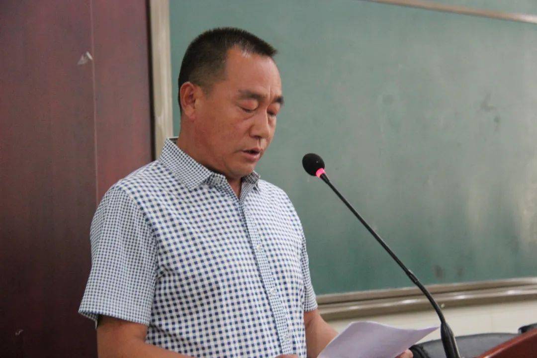 奋楫扬帆破浪前行昌黎一中召开全体教职工聘任大会