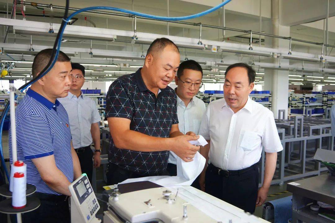 常州市天宁区区委书记宋建伟一行莅临imb参观指导