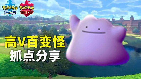 宝可梦剑盾高v普通百变怪抓点分享攻略